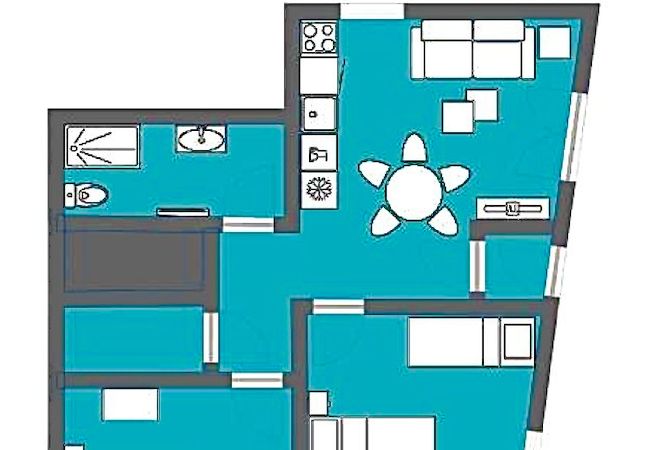 Apartment in La Bourboule - Villa Pax 1 - La Bourboule 5pers Apartment in La Bourboule - Villa Pax 1 - La Bourboule 5pers