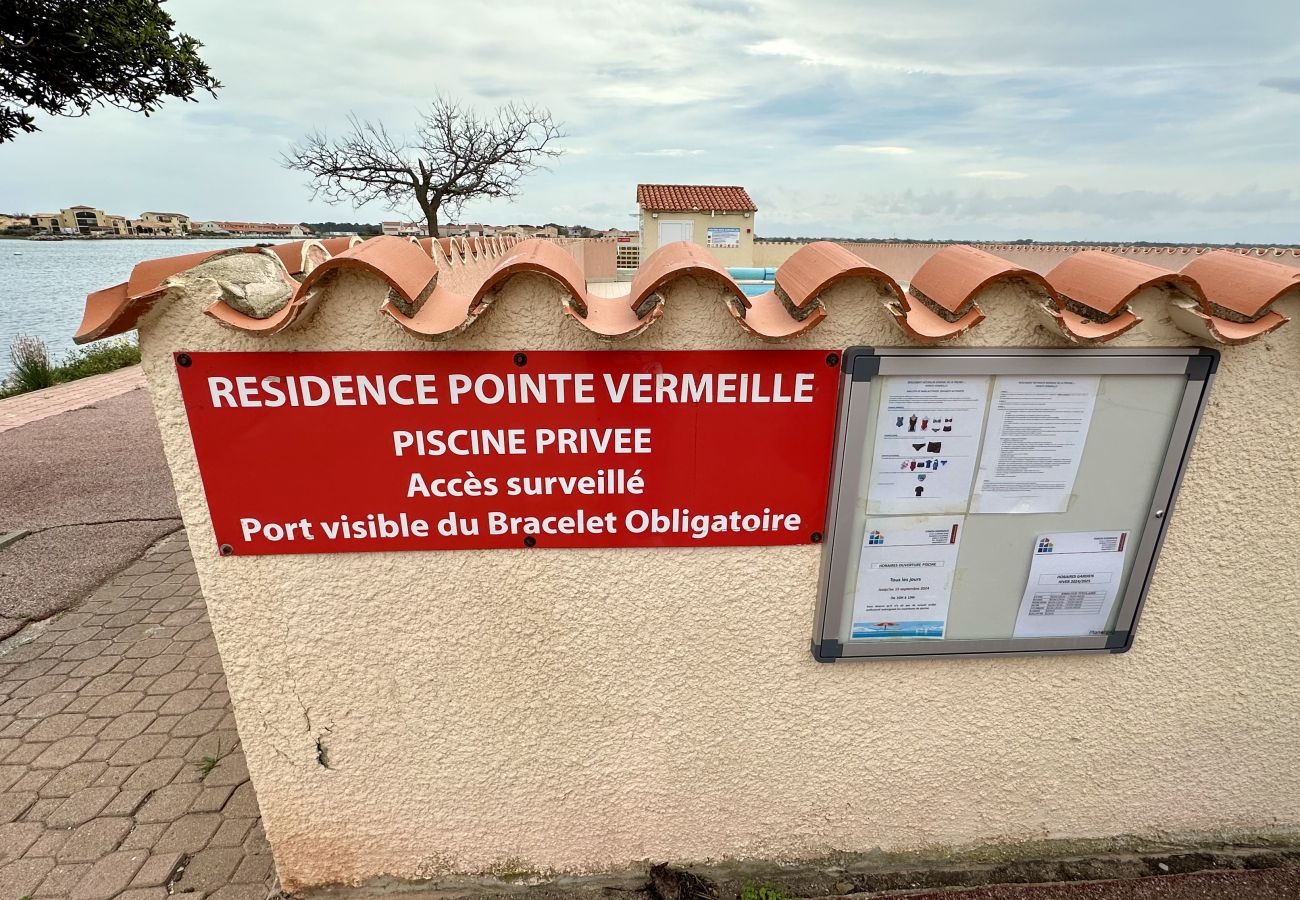 Appartement à Le Barcarès - La Pointe Vermeille - Le Barcares 4 pers